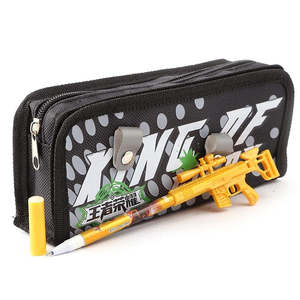 Estuche para Lápices con Diseño de Pistola - Negro - Product Image 1