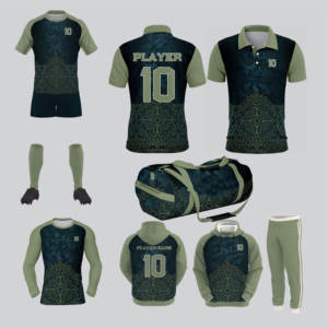 Conjuntos de uniformes de rugby Camiseta de rugby 100% Poliéster Secado rápido Sublimación personalizada Conjuntos de camisetas de rugby para la escuela y el Club - Product Image 1