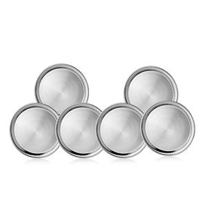 <b>Set</b> of <b>6</b> Classic Design Chrome Color Premium Design Chrome Color Charger Plate in Wholesale Prices With Sizes 13 Inches - Product Image 2