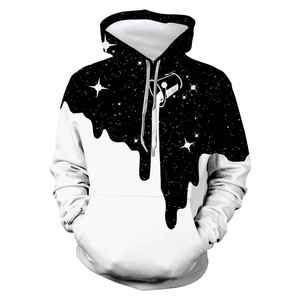 Sweat à capuche unisexe surdimensionné en polaire 100% polyester de 250 g/m², avec fermeture éclair vintage, personnalisable par le fabricant, broderie et impression - Product Image 6