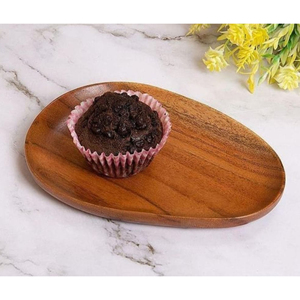 Offres Spéciales ustensiles de cuisine plateau en bois de forme ronde polyvalent avec poignée plateau de forme ronde en bois véritable et pur fait à la main - Product Image 6