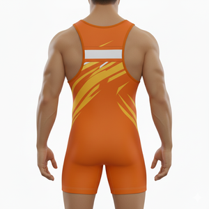 Singlet de MMA en polyester et élasthanne, sublimation, extensible, singlet de lutte, vêtements de sport très vendus, singlet de sport, débardeur de gym, 2026 OEM - Product Image 4
