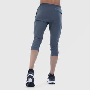 <b>Summer</b> Style Grey Bottoms Pants with Resistance 3/4 Unique Design for Comfortable Wear - Product Image 2