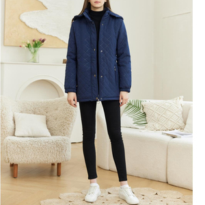 Customizable Women's Puffer Breathable Jacket 100% Polyester Filling Genuine Leather Shell Waterproof Windproof Winter Outdoor - Product Image 6