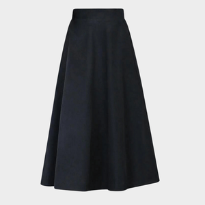 Elegant <b>Long</b> Fitted <b>Skirt</b> With Wawes - Product Image 5