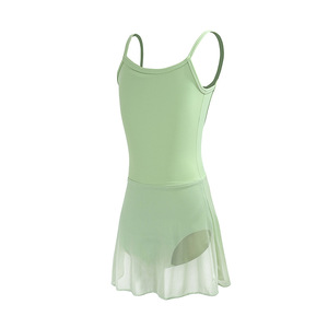 Vestido de Tutú de Ballet de Spandex para Niñas, Disfraz de Princesa para Entrenamiento de Bailarina - Product Image 6