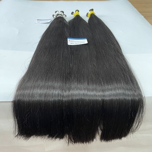 Vente en gros de cheveux naturels en vrac extensions de cheveux humains vierges bruts vietnamiens cheveux humains raides de haute qualité prix d'usine - Product Image 6