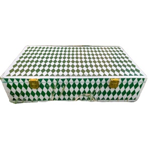 Lujosa caja de almacenamiento de joyería colorida Terciopelo Cuero Papel de madera Precio de fábrica para collar y embalaje de pendientes - Product Image 1