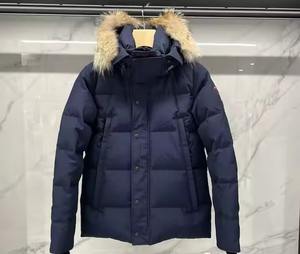 Hecho en Pakistán Chaquetas largas de invierno cálidas de algodón con cuello para hombre levantado Cremallera Ropa de algodón colorida procesada - Product Image 2