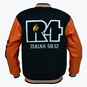 Chaqueta Varsity de Béisbol y Sóftbol de Alta Calidad con Diseño Personalizado y Logotipo Personalizado, Chaqueta Impermeable de Invierno - Product Image 4