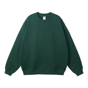 Sudadera de Cuello Redondo de Algodón Grueso de 350 g/m², Diseño Nuevo, Corte Regular, Franela, Impermeable, Transpirable, Unisex, Hombros Caídos, Personalizable - Product Image 6