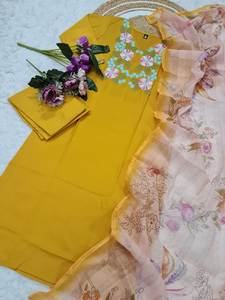 Collection de créateurs modernes, entièrement cousu, nouvelle arrivée, prêt-à-porter, Salwar Kameez indien pakistanais, crêpe naturel, séchage rapide, tout inclus - Product Image 6