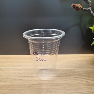 Custom Logo 14oz 400ml PET <b>Plastic</b> <b>Cup</b> with Lid Disposable Cold Drink <b>Cup</b> Clear Made in Vietnam Packaging Solution - Product Image 4