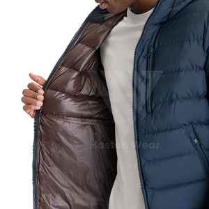 Chaqueta Acolchada Estampada OEM para Hombre y Logotipo Personalizado, Ropa Casual de Invierno con Bolsillos Laterales, Servicio OEM - Product Image 6