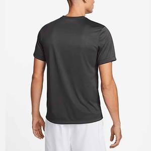 Camiseta de algodón de gran tamaño para hombre de alta calidad, estilo callejero, patrón sólido, camisetas en blanco de punto pesado personalizables para imprimir - Product Image 2