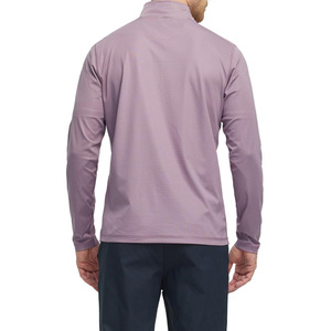 1/4 Zip Pullover Sudadera personalizada para hombres Manga completa 100% Poliéster Regular Fit Polo Quarter Zip Sudaderas con capucha en blanco hombres - Product Image 2