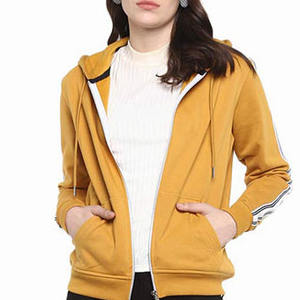 2025 nouveau sweat à capuche pour femme de haute qualité en gros avec impression de Logo personnalisé nouveau élégant haut de gamme hiver porter des sweats à capuche à fermeture éclair - Product Image 6