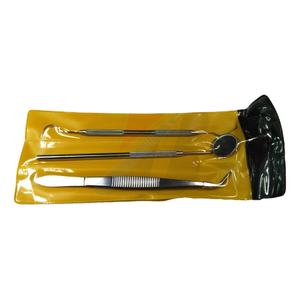 Kit d'examen dentaire, hygiène de base, pince, miroir, explorateur, kit d'outils de nettoyage - Product Image 1