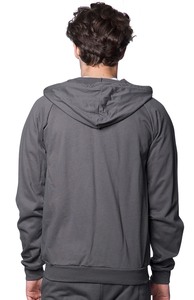 เสื้อฮู้ดซิปผู้ชาย เสื้อฮู้ดลำลอง แขนยาว มีฮู้ด - Product Image 6