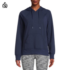 Sudadera con capucha de mujer de fabricación de Pakistán con jersey de tamaño personalizado sudaderas de Color sólido para mujer - Product Image 6