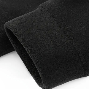 Sweat à capuche brodé à glissière intégrale pour hommes | Couleurs personnalisables Vêtements d'extérieur d'hiver | Isolation durable et lavable en machine - Product Image 5