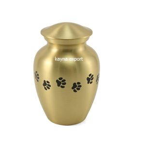 Urne funéraire pour animaux de compagnie en métal artisanal de style européen, design personnalisable, qualité supérieure, fournitures funéraires - Product Image 6