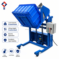 Lève-conteneurs hydraulique personnalisable 200kg-3000kg – Équipement de levage de bacs à déchets robuste