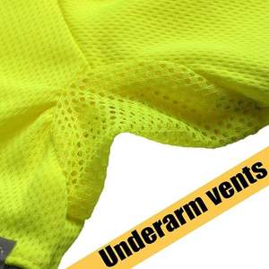 Hi <b>Vis</b> Security Uniform Yellow Navy Reflective Uniform <b>Polo</b> <b>Shirts</b> <b>High</b> Quality Safety Work <b>Shirt</b> for Construction Men Women - Product Image 6