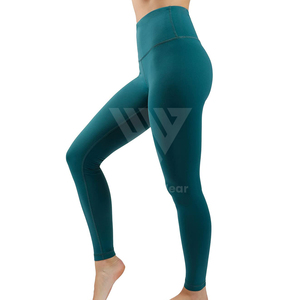 High Waist Plus Size Fitness Wear Solid <b>Pattern</b> <b>Leggings</b> For Women and Custom Design Digital Printing Workout <b>Leggings</b> - Product Image 6