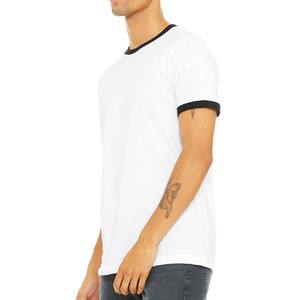 Meilleures ventes de T-shirts pour hommes Bella Canvas Ringer Mens Perfect-T Short-Sleeve T-Shirt Boys - Product Image 3