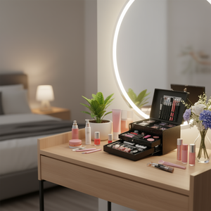 Valigetta Portatile per Trucchi e Set per la Cura delle Unghie - Product Image 3