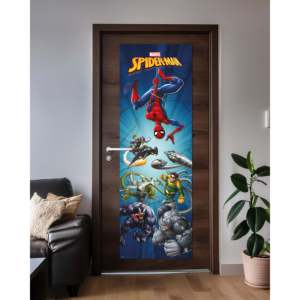 Marvel Spiderman Paper Door <b>Poster</b> for Birthday Decorations - Product Image 4