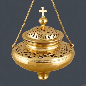 HolyFragrance, soporte para incienso de Iglesia, incensario colgante, quemador de incienso de Iglesia Vintage para ambiente ceremonial y espiritual - Product Image 3