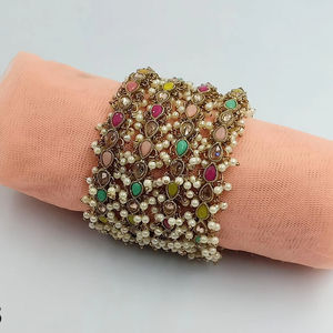 Indian Fashionable and Traditional Brass Bangles Women Wedding Bangles for Women and <b>Girls</b> - Product Image 1