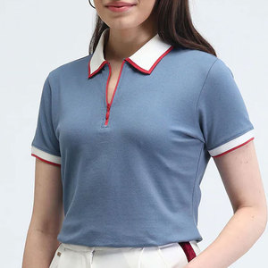 Polos de mujer Transpirables de alta calidad con colores personalizados Tamaño y logotipo Polos de mujer - Product Image 1