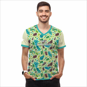 Mejor Venta de bajo precio hombres camisetas personalizadas al por mayor hombres camisetas de tela suave hombres camisetas - Product Image 3