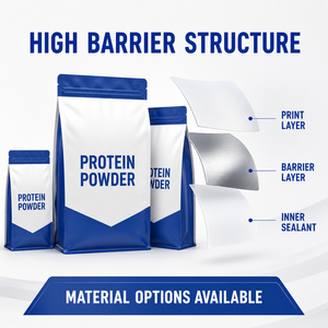 Bolsa con Boquilla para Proteína de Suero de Leche Clean Design, Impresión Personalizada, 1 <span class=keywords><strong>kg</strong></span>, <span class=keywords><strong>2.5</strong></span> <span class=keywords><strong>kg</strong></span>, 5 <span class=keywords><strong>kg</strong></span>, 100 Unidades, Grado Alimenticio - Product Image 4