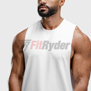 Men's Quick Dry Gym Tank Top Drop Armhole Bodybuilding Muscle <b>Stringer</b> <b>Vest</b> for Fitness Training - Product Image 5