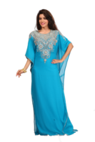 Nouvelle arrivée, abaya en modal et chiffon de conception turque, Farasha, travail à la main perlé, manches longues, kaftan ethnique, femmes musulmanes adultes, toutes saisons
