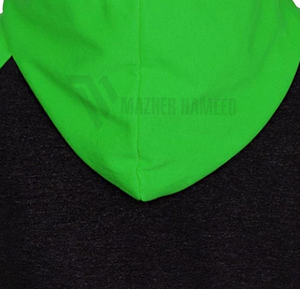 เสื้อฮู้ดสองสีสำหรับผู้ชายเสื้อมีฮู้ดโอเวอร์ไซส์แบบสวมหัวเสื้อมีฮู้ดโอเวอร์ไซส์ผ้าคอตตอนทรงหลวมเสื้อฮู้ดขายส่งสำหรับใส่ได้ทั้งผู้หญิงและผู้ชาย - Product Image 5