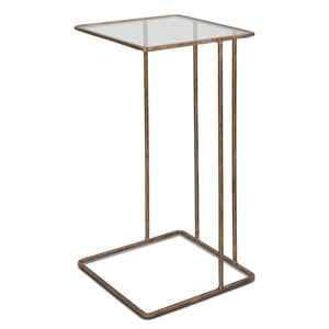 Cadmus Accent <b>Table</b> Gold Finish Modern <b>Side</b> End <b>Table</b> for Living Room, <b>Bedroom</b>, Lounge Luxury Decorative Furniture OEM Wholesale - Product Image 1