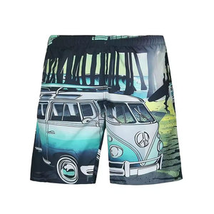 Wholesale Men's Beach Wear Shorts High Quality Custom Sublimation Polyester Shorts <b>for</b> <b>Sale</b> - Product Image 2