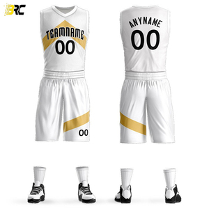 Prix direct usine, logo personnalisable, maillot et short de basketball unisexe pour équipe, sublimation, respirant, grandes tailles, haute qualité - Product Image 5