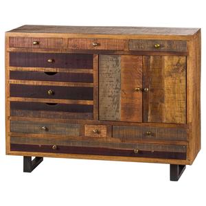 Modern Eco-Friendly Durable Mango Wood Furniture <b>Sideboard</b> Buffet Home Bar Kitchen Living Room Dining Bathroom Wholesale - Product Image 1
