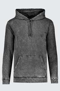 Sudadera con Capucha Estilo Retro para Hombre con Corte Holgado y Efecto Desgastado Único para un Look Vintage, Sudadera Denim Tears - Product Image 2