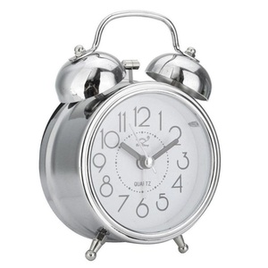 Reloj de escritorio dorado a la moda para interiores, decoración del hogar, el mejor para la oficina de Hotel y estudiantes, despertador, Mini reloj pequeño de escritorio personalizado - Product Image 4