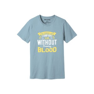 Camiseta informal 100% de algodón para mujer, estampado de logotipo de Buda 3D, 12 opciones de color, 160-180, colocación de diseño personalizable GSM pesado - Product Image 6