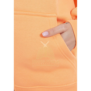 Personnalisable Hiver Solide Sweat À Capuche Jogger Ensemble Femmes Fermeture Éclair À Capuche Col 2pc 100% Coton Polaire - Product Image 5