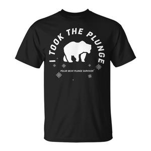 Camiseta Polar Plunge con diseño de oso polar, unisex, talla para adultos - Product Image 1