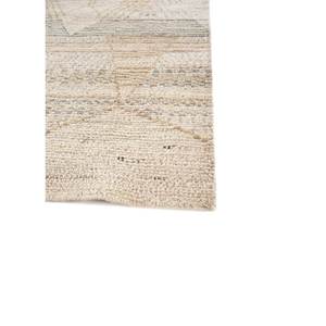 Tapis en laine noués à la main Erbe Ivory, motif géométrique AKWL-1886, style Tabriz, pour la maison, la chambre, le salon, le couloir, pour adolescents - Product Image 4